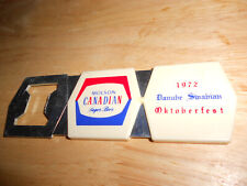 Abridor de cerveja canadense Molson (1972 Danube Swabian Oktoberfest) comprar usado  Enviando para Brazil