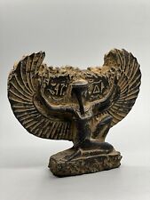 Used, ANCIENT EGYPTIAN ANTIQUES ISIS WINGED GODDESS EGYPT CARVED Black STATUE STONE for sale  Shipping to Canada