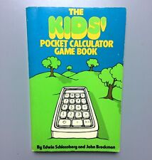 A calculadora de bolso Crianças Jogo Livro By Edwin Schlossberg (1977, Paperback), usado comprar usado  Enviando para Brazil