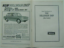 Hillman imp luxe for sale  BATLEY