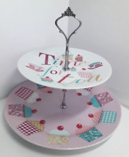 2 Tier Cupcake Stand Afternoon Tea Princess Party Small Get Togethers for sale  Shipping to South Africa