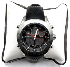 Relógio masculino THE FIFTY50 QS1017BKSV cronógrafo digital com pulseira de silicone preta comprar usado  Enviando para Brazil