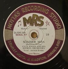 Cecil Knott Motta’s MRS 19 Banana / Soldier Man mento calypso Jamaica 78rpm Muito Bom+, usado comprar usado  Enviando para Brazil