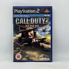  Call of Duty 2 Big Red One COD PS2 Sony PlayStation videogame PAL comprar usado  Enviando para Brazil
