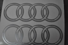 Stickers audi silver d'occasion  Freyming-Merlebach