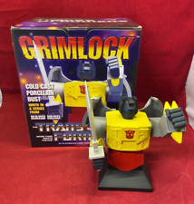 Busto de porcelana fundida en frío Transformers Grimlock Hard Heroes Hasbro abierto segunda mano  Embacar hacia Mexico