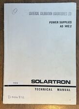 Solartron 1412.2 power for sale  BISHOP'S STORTFORD