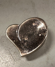 Silver plated heart for sale  Palm Beach