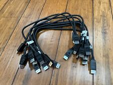 Lote de 10 - Cable de video Dell 2 pies 24 pulgadas DisplayPort a DisplayPort 9Y9RY 09Y9RY segunda mano  Embacar hacia Argentina