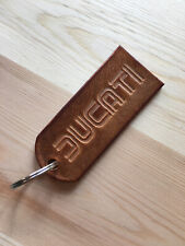 Handmade leather keyring for sale  Ireland
