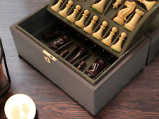 Staunton Chess Set and Box for sale  Shipping to South Africa