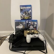 Used, Sony PlayStation 4 Slim PS4 1TB Black CUH-2115B Controllers/Games/Charger/Cord for sale  Shipping to South Africa