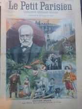 1902 Victor Hugo Heros Grössten Oeuvres Dichter 1 Zeitung Alte, usado comprar usado  Enviando para Brazil