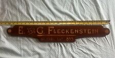 Rare fleckenstein fleck for sale  Minneapolis