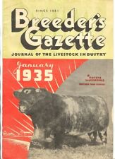 Revista Gaceta de Criadores de Ganado 1935 Caballos de Ganado Ovejas Cerdos Publicidad segunda mano  Embacar hacia Mexico