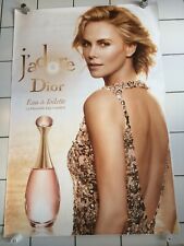 Affiche Roll Parfum J Adore De Dior Charlize Theron 120x275cm Abri Bus Shelter d'occasion  Menton