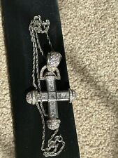 Borax silver crucifix for sale  HARWICH