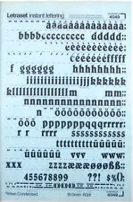 Letraset rub letter for sale  Shipping to Ireland