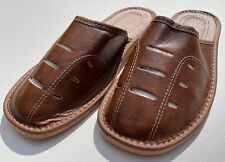 Mens leather slippers for sale  MANCHESTER