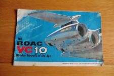 Boac vc10 booklet for sale  SWINDON