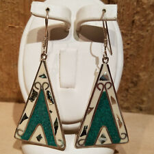 Abalone earrings alpaca for sale  Anchorage