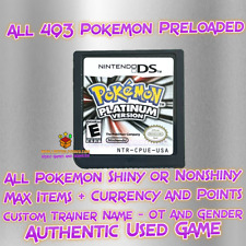 Pokemon platinum authentic for sale  Laguna Niguel