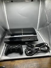 Usado, Console Sony PS3 PlayStation 3 80GB preto gordo CECHL01 com controle OEM - Testado comprar usado  Enviando para Brazil
