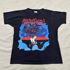 Camiseta Vintage 1997 Sepultura Schizophrenia L Death Metal Megadeth Soulfly Anos 90 comprar usado  Enviando para Brazil