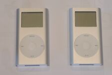 2 Apple iPod Mini 2ª Geração A1051 Prata 4GB Duas Unidades NÃO TESTADAS comprar usado  Enviando para Brazil