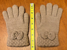 Women gloves beige for sale  Brooklyn