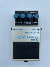 Pedal de retardo digital Boss DD-3 etiqueta azul HECHO EN JAPÓN JP probado USADO segunda mano  Embacar hacia Mexico