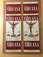 Ingresso original 1994 Paris Nirvana concerto Kurt Cobain (UM) em perfeito estado comprar usado  Enviando para Brazil