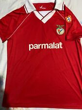 Camisa de futebol retrô Benfica 1994 Lrg Parmalat Caniggia Pinto Era comprar usado  Enviando para Brazil