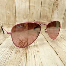 Óculos de sol Ray Ban Jr aviador rosa metal SOMENTE ARMAÇÕES - RJ9506S 211/7E 50-13-120 comprar usado  Enviando para Brazil
