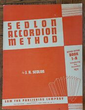 Método de Acordeão Sedlon por J. H. Sedlon Livro 1-A Edição Revisada  comprar usado  Enviando para Brazil