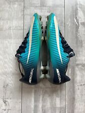 Used, Nike Mercurial Vapor XI FG ACC Blue White Rare Classic Football Boots Cleats  for sale  Shipping to South Africa