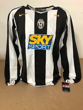 MAGLIA JUVENTUS NEDVED SHIRT JERSEY NO MATCH WORN ISSUED OFFICIAL 2004/2005, usato usato  Roma