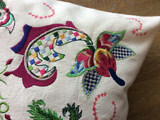 Crewel jacobean embroidered for sale  San Francisco
