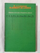 Libro elementi logica usato  Sanremo