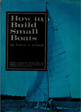 HOW TO BUILD SMALL BOATS by Schock, 12 BUILDING PLANS Sails Sciffs Spars Dinghy for sale  Hollis Center