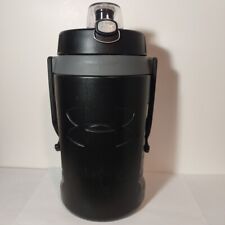 Garrafa térmica Under Armour preta cinza 64 oz 1,9L espuma isolada tampa de botão, usado comprar usado  Enviando para Brazil