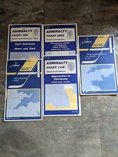Admiralty charts bundle for sale  CRANLEIGH