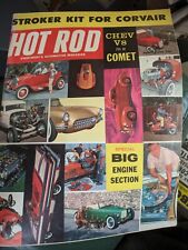 VINTATGE Hot Rod Magazine August 1960 Stroker Kit Corvair Chev V8 in Comet for sale  Shipping to South Africa