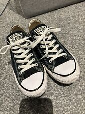 Black converse size for sale  NESTON