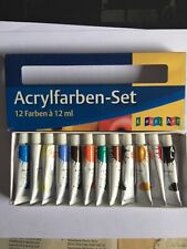 Acrylfarben set 12farben gebraucht kaufen  MH-Speldorf