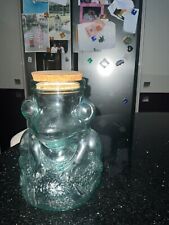 Glass storage jar for sale  SWINDON