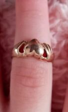 9ct gold claddagh for sale  HOLSWORTHY