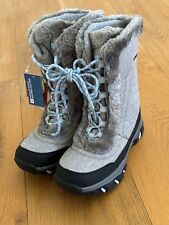 Botas de neve femininas Mountain Warehouse tamanho 6 UE37 cinza claro sapatos novos em folha, usado comprar usado  Enviando para Brazil