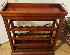 wine rack serving tray for sale  Paramount