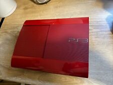 Sony PlayStation 3 Super Slim Red 500gb, używany na sprzedaż  Wysyłka do Poland